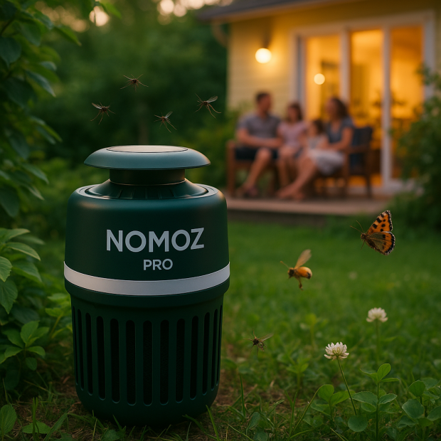 Nomoz Pro : Le piège à moustiques révolutionnaire d'Alexandre Réant qui transforme vos soirées d'été
