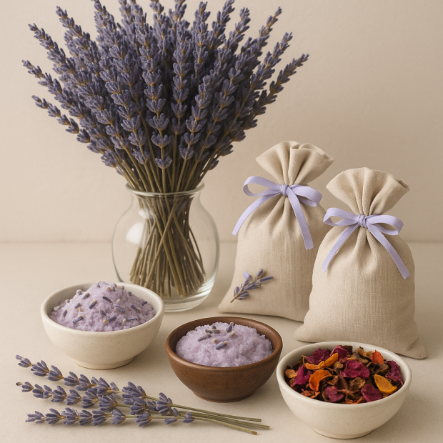 10 façons étonnantes de profiter de la lavande séchée