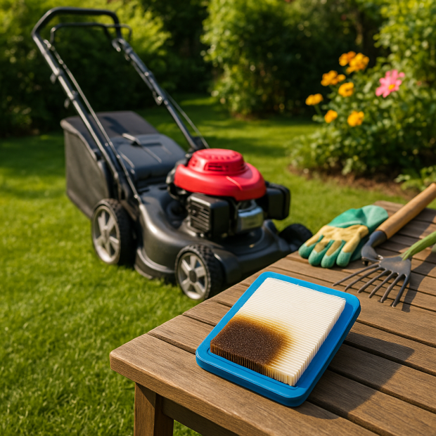 Que faire si votre filtre à air de tondeuse à gazon est imbibé d'huile ?