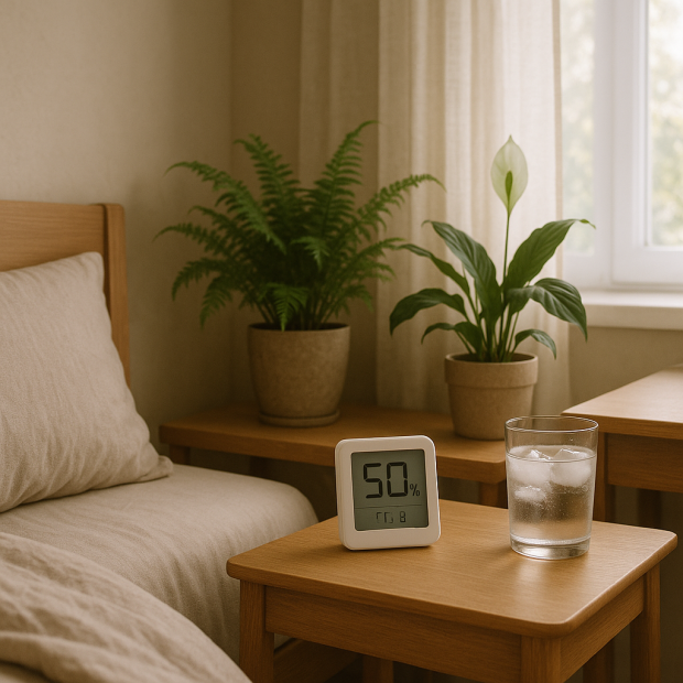 Quel taux d'humidité idéal pour une chambre ? Guide pratique