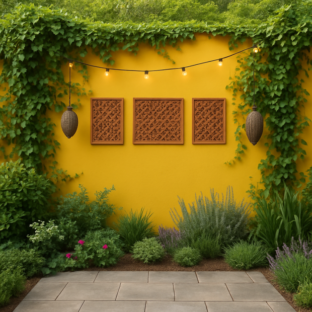 8 idées créatives pour habiller un mur extérieur avec style