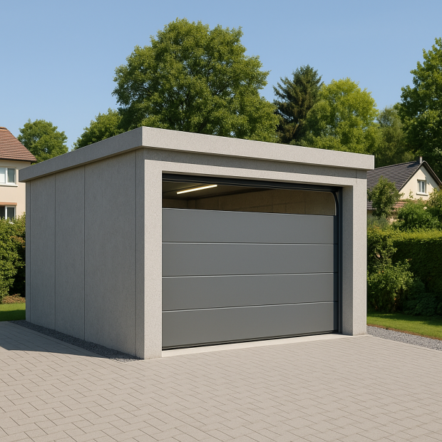 Garage préfabriqué en béton : prix, options et avantages à connaître