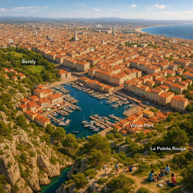 Découvrez les 16 arrondissements de Marseille : Guide complet et insolite