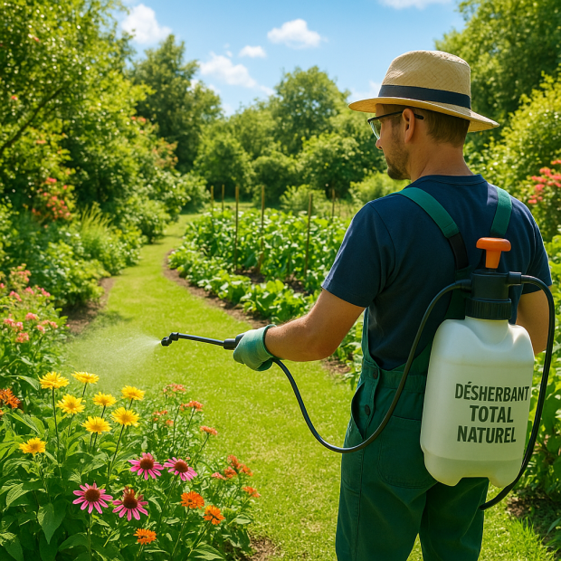 Désherbant Total : La Solution Naturelle pour Un Jardin Parfait