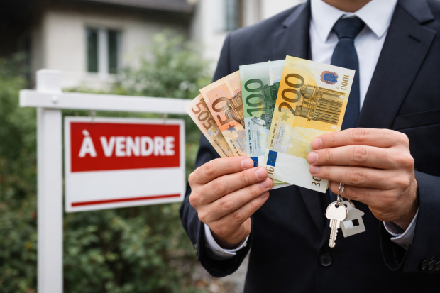un agent immobilier