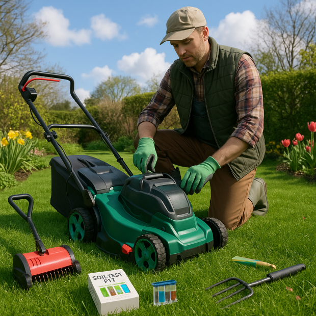 Tondre la pelouse en février : les conseils pour un gazon en pleine forme
