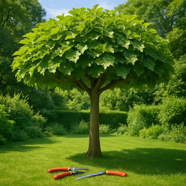 Comment tailler votre mûrier platane en parasol pour une ombre parfaite ?
