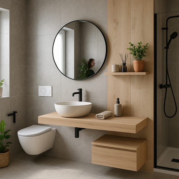 Rénover sa salle de bains à petit prix : les panneaux d'habillage à la rescousse