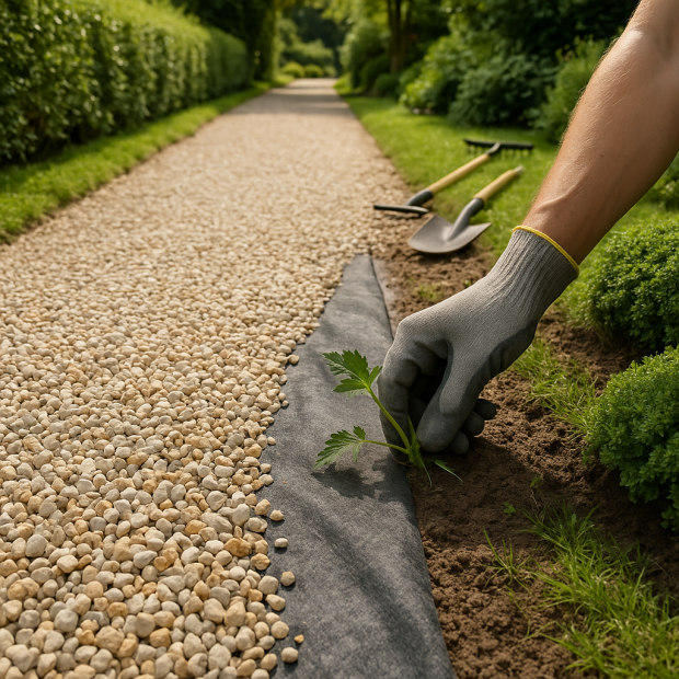 Comment empêcher l'herbe de pousser dans le gravier : 7 techniques infaillibles